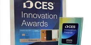 KB국민카드 'KB국민 스카이패스 IoT 티타늄카드', CES 2025 혁신상 수상