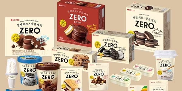 롯데웰푸드 무설탕·무당류 '제로' 누적 매출 1천억 넘어서, 