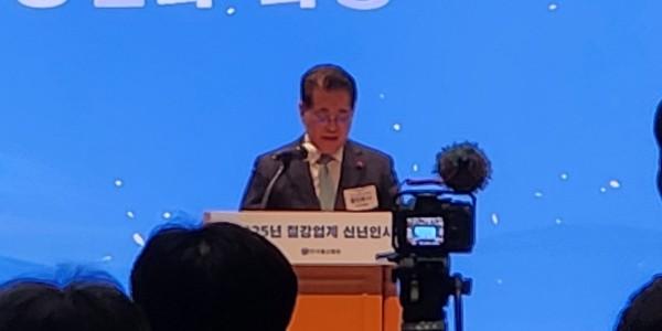 철강업계 5년 만에 신년인사회, 협회장 장인화 