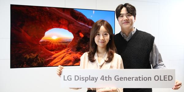 LG디스플레이 AI 최적화 4세대 OLED 패널 공개, 밝기·전력효율 개선
