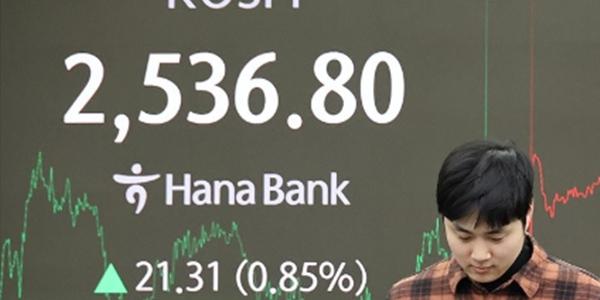 코스피 '트럼프 훈풍'에 2530선 상승, 코스닥도 720선으로 올라