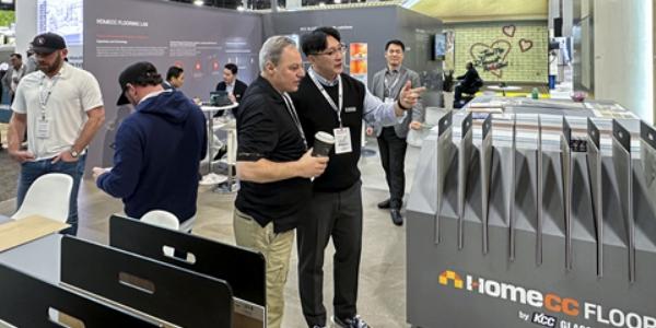 KCC글라스 북미 최대 바닥재 전시회 참가, 디지털 프린팅 접목한 제품 선봬