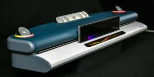 현대모비스, 운전석 디스플레이 움직임 따라 회전하는 '무빙스피커' 개발