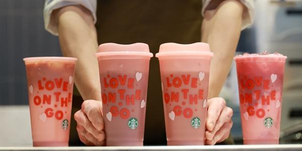 스타벅스 신상음료 2종 누적 판매 100만 잔 눈앞, 재사용 가능 컵 증정 진행