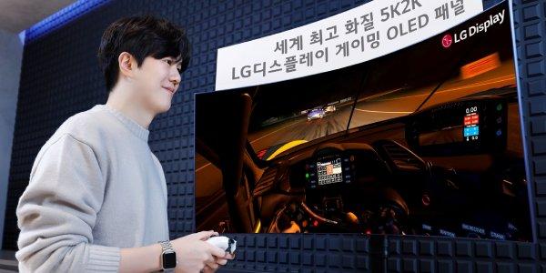 LG디스플레이, 최고화질 OLED 모니터 패널로 게이밍 시장 공략 