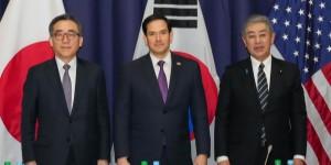 북한 한미일의 '비핵화 명시' 공동성명 비난, 