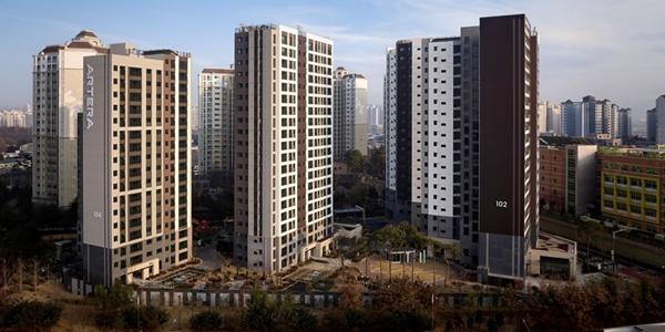 금호건설 새 브랜드 적용 '왕길역 아테라' 입주 시작, 교통 우수 '초품아' 단지 