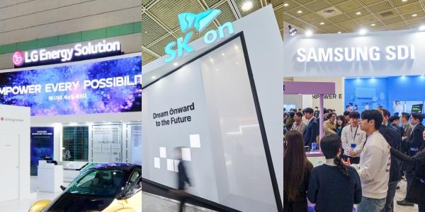 [현장] LG엔솔 '46 원통' SK온 '액침냉각' 삼성SDI '전고체' 내세워, 2025 인터배터리 가보니