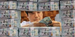 2월 외환보유액 4092억1천만 달러, 4년9개월 만에 최저 수준