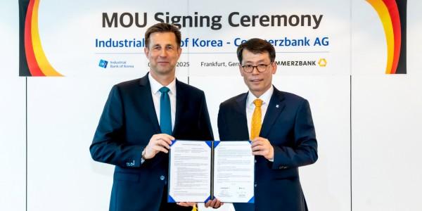 IBK기업은행, 독일 코메르츠방크와 중소기업 지원 위한 업무협약 체결
