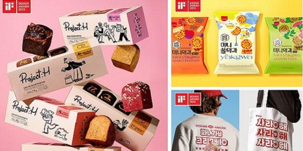 삼립, '2025 iF디자인 어워드' 3개 부문 본상 수상