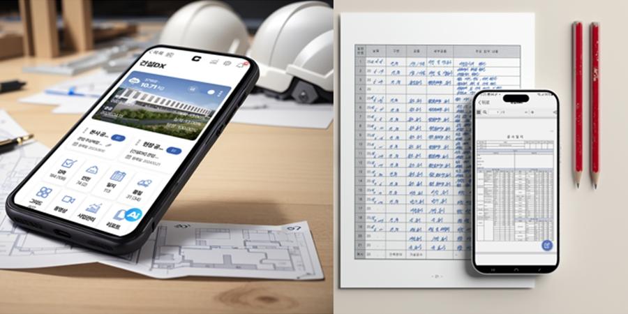 씨엠엑스 공사일지 작성에 생성형AI 도입, 