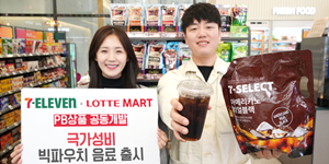세븐일레븐, 롯데마트와 함께 PB 상품 '세븐셀렉트 대용량 파우치 음료' 출시