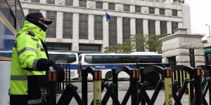 경찰, 헌재 인근 100m 이내 '진공상태' 만들어 돌발상황 대비  