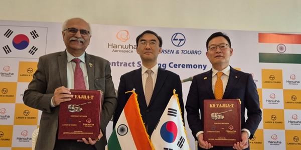 한화에어로스페이스 K9 자주포 인도 2차 수출계약 체결, 3700억 규모