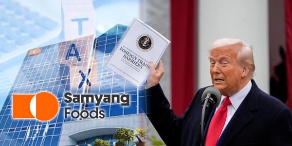 삼양식품 '트럼프 관세' 직격탄 불가피, 김동찬 손에 쥘 '묘수' 안 보인다