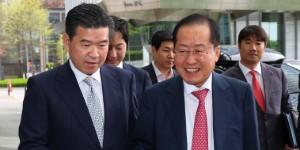 민주당 홍준표 고발 나서, 