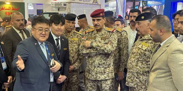 방사청 이라크 방산 전시회 참가, 현지 고위인사와 수리온 수출 논의