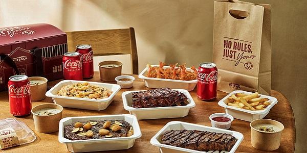 아웃백 딜리버리 세트 전면 개편, 한정판 친환경 런치백 증정