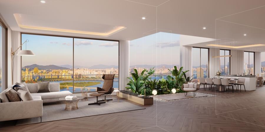 포스코이앤씨 용산 정비창에 고급화 설계 제안, 대형 늘리고 펜트하우스 추가