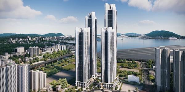 '부산 북항 재개발 프로젝트 중심축' 블랑 써밋 74, 16일 임의공급 청약