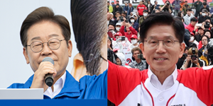 이재명·김문수 공식 선거운동 1주일, '후보 동선' 보면 전략과 판세 보인다