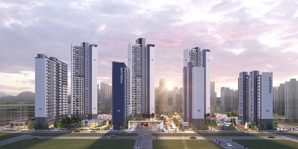 금호건설 '청주테크노폴리스 아테라 2차' 완판, 576세대 계약