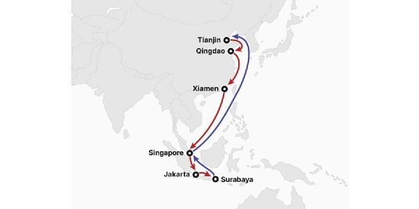 HMM 북중국-인도네시아 신규 서비스 개설, 싱가포르 선사와 공동운항