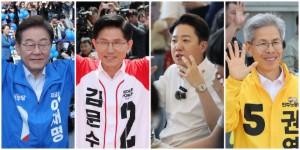 [한국갤럽] 대선 D-7일, 이재명 49% 김문수 35% 이준석 11%