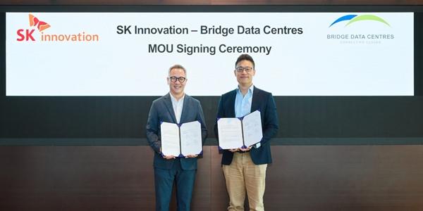 SK이노베이션 싱가포르 데이터센터 기업과 업무협약, 에너지 솔루션 제공