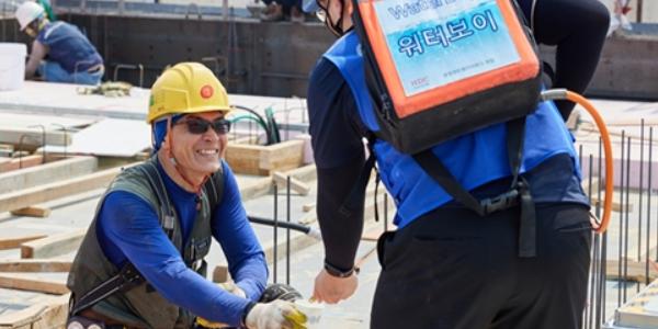 HDC현대산업개발, 혹서기 현장 근로자 온열질환 예방 캠페인 실시