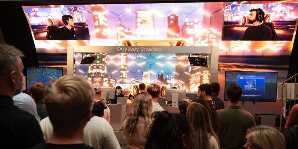 삼성전자 영국서 '게이밍 모니터' 체험 행사, 