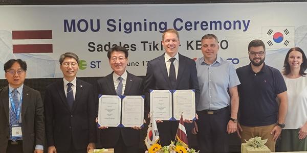 한전 유럽시장 진출 초석 마련, 라트비아 전력사와 차세대 배전망 기술 협력