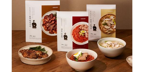 SSG닷컴, 이북요리 전문가 최지형 셰프와 손잡고 간편식 3종 출시