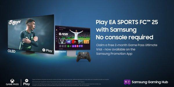 삼성전자, 삼성 게이밍 허브로 인기 축구게임 'EA FC 25' 서비스