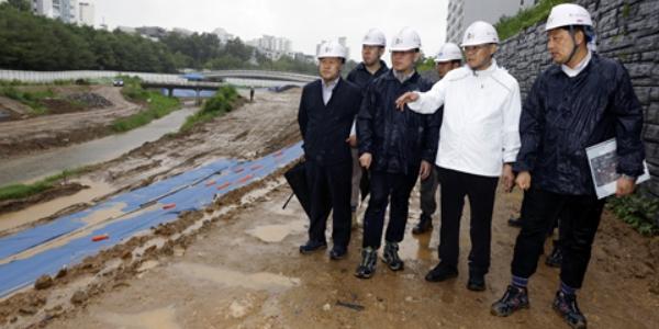 서울주택도시공사, 여름철 집중호우 대응 현장 안전 긴급 점검