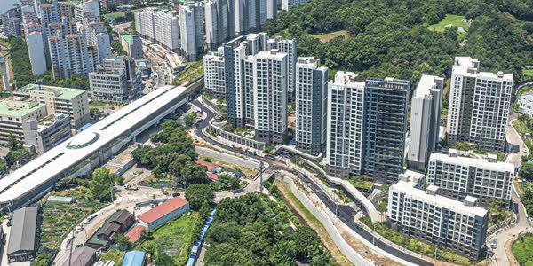 BS한양 시공 덕소 재정비촉진지구 '도심역 한양수자인 리버파인' 입주 개시