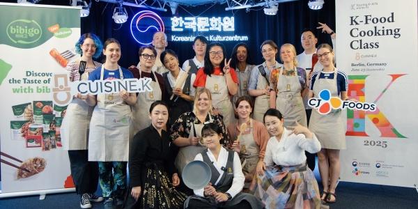CJ제일제당 '퀴진케이' 영셰프들, 유럽 3개국서 한식 쿠킹클래스 열어