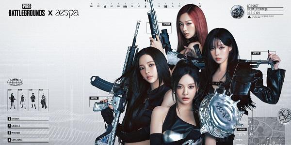 PUBG: 배틀그라운드, '에스파'와 컬레버레이션 티저 영상 공개