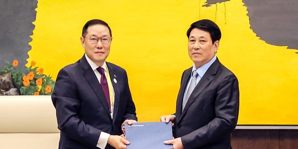 HS효성 조현상, 베트남 끄엉 주석에 'APEC CEO 서밋' 기조 연설 요청