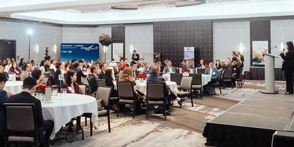 티웨이항공 캐나다 밴쿠버 현지 취항 기념식 개최, 