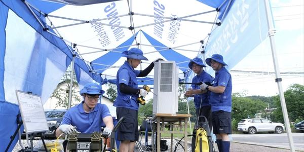 삼성그룹 수해 복구에 30억 기부, 긴급 구호물품과 임시 텐트도 제공