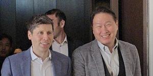 SK 최태원 미국에서 오픈AI CEO 샘 올트먼 만나, 10월 경주 APEC 초청