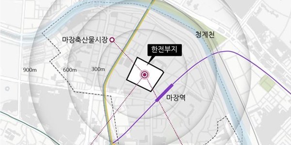 BS그룹, 서울 마장동 한전물류센터 부지 개발 우선협상대상자로 뽑혀 