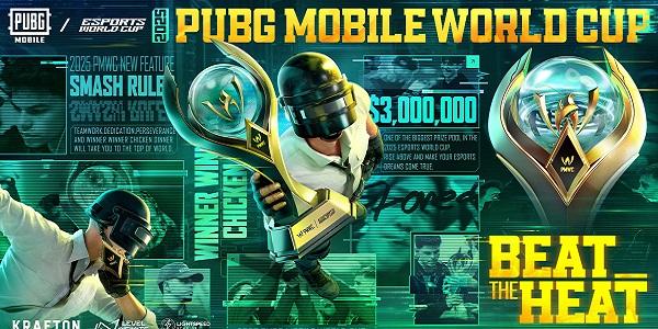 배틀그라운드 모바일, e스포츠 월드컵 '2025 PMWC' 개막