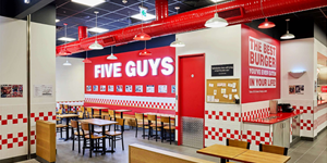 햄버거 프랜차이즈 파이브가이즈, 용산 아이파크몰에 8호점 열어