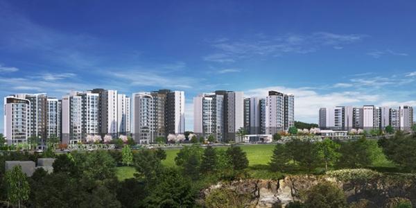 제주 오등봉공원 '위파크 제주' 분양, 1401가구 규모로 지역 내 최대 규모 