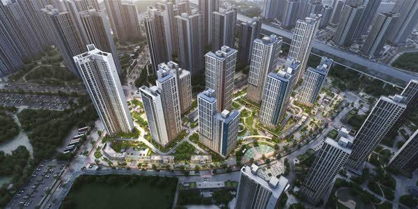 HDC현대산업개발, 인천 용현·학익지구 1453세대 시티오씨엘 7단지 완판