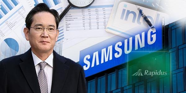 이재용 삼성전자 파운드리 '뚝심', 인텔·라피더스 부진에 TSMC 유일 대항마로