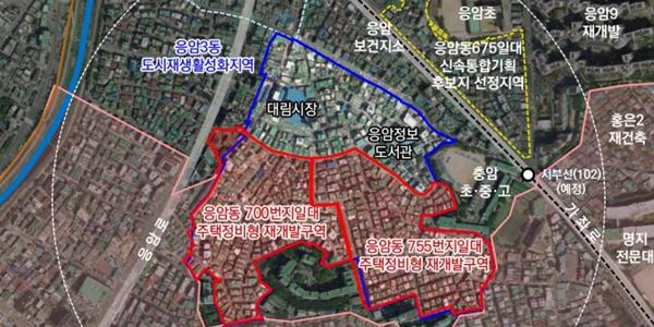 서울시 은평 다래마을 35층 2942세대 아파트 단지로, 공공임대 617세대